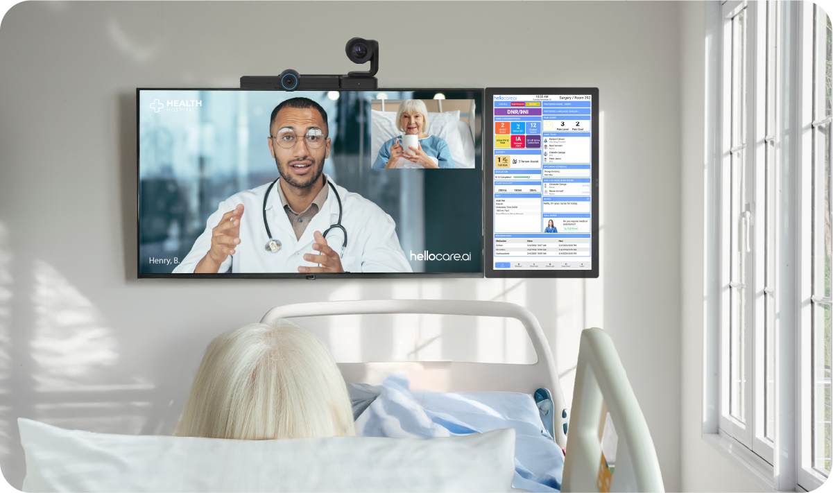 Reid Health Deploys hellocare.ai Smart Hospital Technology in Every Patient Room, Ushering in the Future of Virtual Care 
